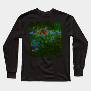 Black Panther Art - Glowing Edges 334 Long Sleeve T-Shirt